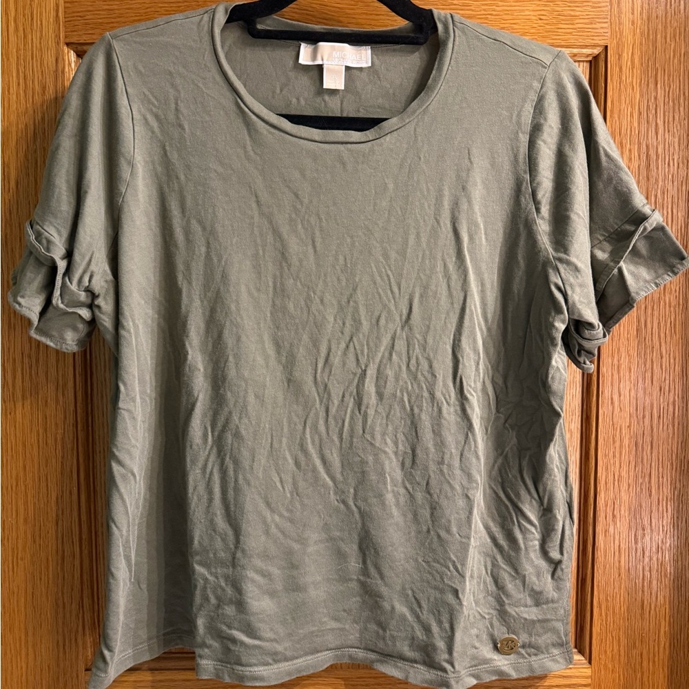 Michael Kors Olive Green Top XL
